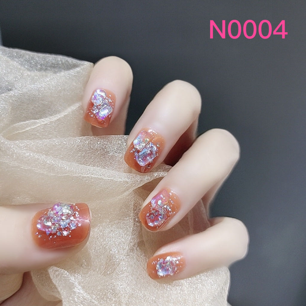 Short Nail Art—24 pieces/box +1 glue【28】